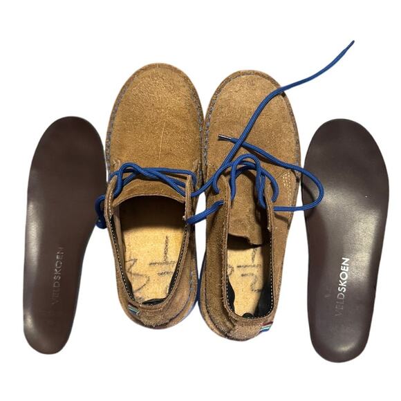 Veldskoen Heritage Suede Brown Chukka Boots Made in South  display picture 3
